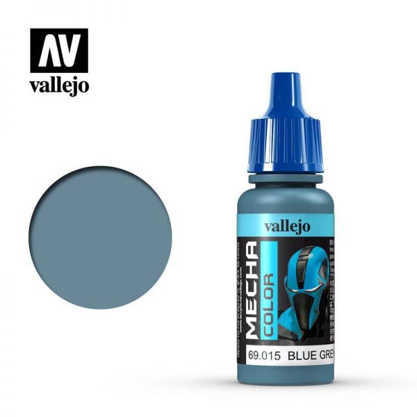 Vallejo   Mecha Colour Mecha Color 17ml - Blue Grey - VAL69015 - 8429551690157