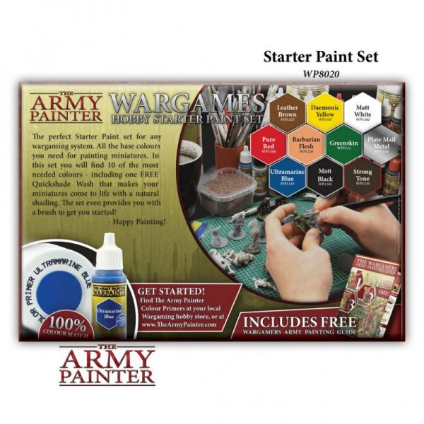 The Army Painter   Paint Sets Warpaints Starter Paint Set - APWP8020 - 2580201115515