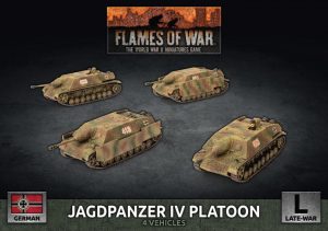 Battlefront Flames of War  Germany German Jagdpanzer IV Tank-Hunter Platoon - GBX151 - 9420020247185