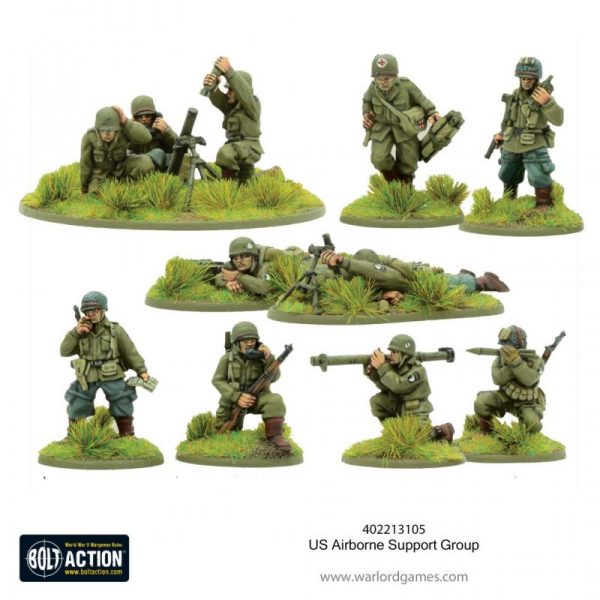 Bolt Action  United States of America (BA) US Airborne support group (1944-45) - 402213105 - 5060572503588