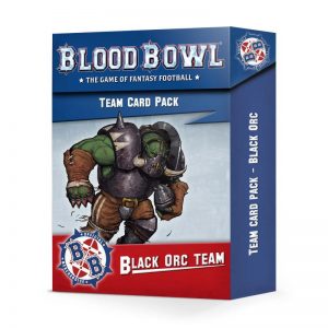 Games Workshop Blood Bowl  Blood Bowl Blood Bowl: Black Orc Team Card Pack - 60050909002 - 5011921131792
