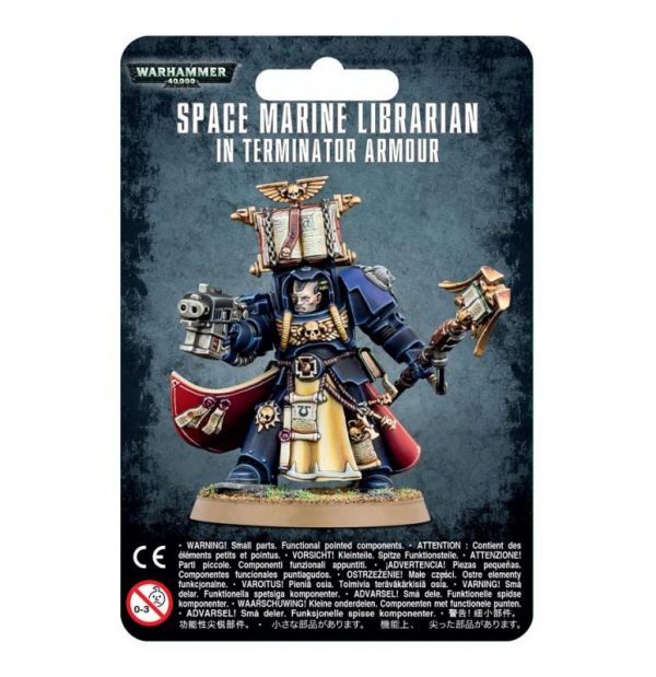 Games Workshop (Direct) Warhammer 40,000  Space Marines Space Marine Librarian in Terminator Armour - 99070101033 - 5011921091553