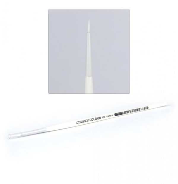 Games Workshop   Citadel Brushes Synthetic Small Layer Brush - 99199999066 - 5011921104680