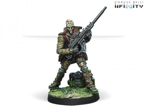 Corvus Belli Infinity  Non-Aligned Armies - NA2 Armand Le Muet, Freelance Killer (MULTI Sniper Rifle) - 280720-0570 - 2807200005709