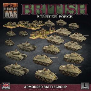Battlefront Flames of War  United Kingdom British Armoured Battlegroup - Late War Army Deal - BRAB12 - 9420020246492