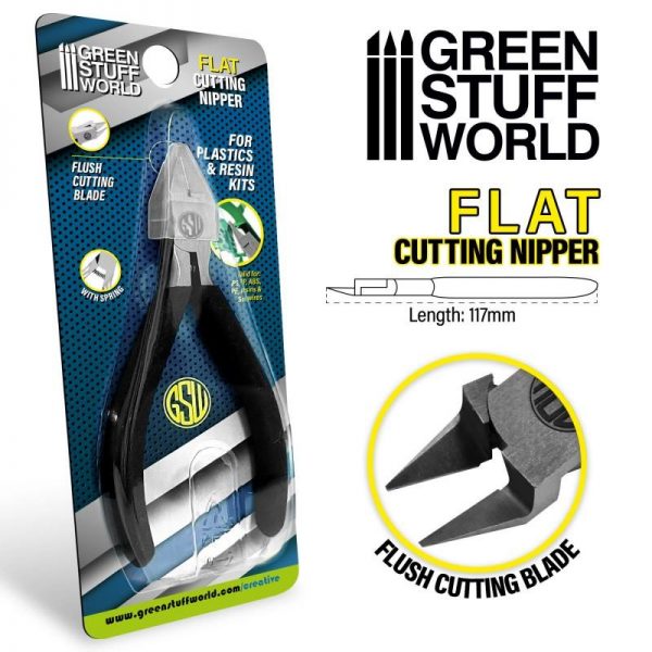 Green Stuff World   Green Stuff World Tools Flat Cutting Nipper - 8436574509205ES - 8436574509205