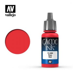 Vallejo   Game Colour Game Ink: Red - VAL72086 - 8429551720861