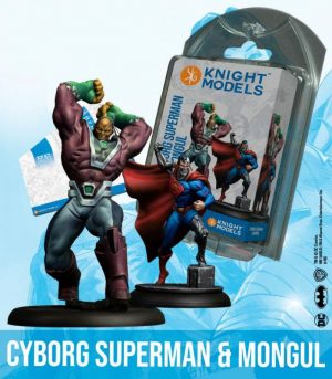 Knight Models DC Multiverse Miniature Game   Cyborg Superman & Mongul - KM-DCUN073 - 8437013057714