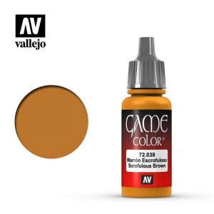Vallejo   Game Colour Game Color: Scrofulous Brown - VAL72038 - 8429551720380