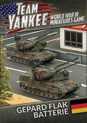 Battlefront Team Yankee  West Germany Gepard Flakpanzer Batterie - TGBX07 - 9420020230644