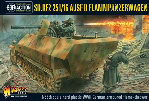 Warlord Games Bolt Action  Germany (BA) Sd.Kfz 251/16 Ausf D Flammenpanzerwagen - WGB-WM-513 - 5060393702092