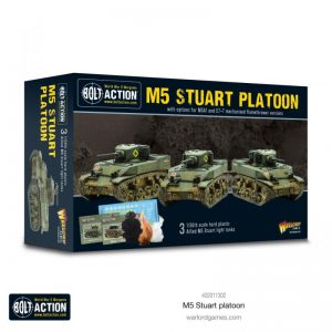 Warlord Games Bolt Action  United States of America (BA) M5 Stuart Platoon - 402011302 - 5060572506916