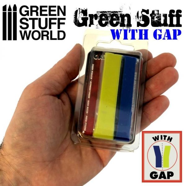 Green Stuff World   Modelling Putty & Green Stuff Green Stuff Tape 6 inches (with gap) - 8436574503630ES - 8436574503630