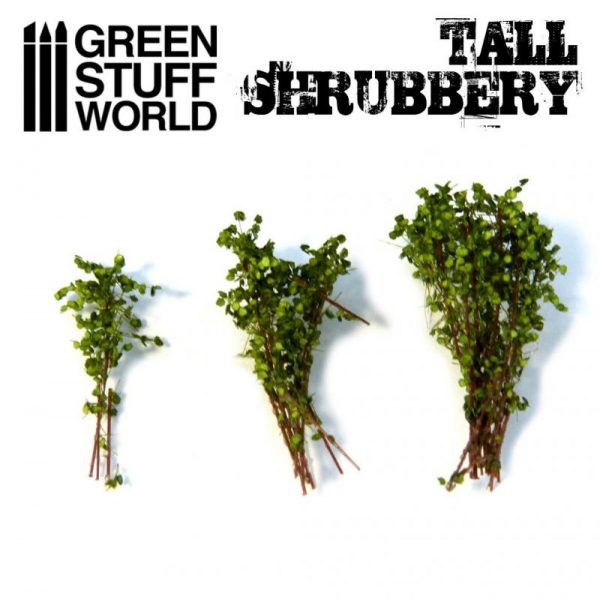 Green Stuff World   Plants & Flowers Tall Shrubbery - Light Green - 8436574504248ES - duplicate