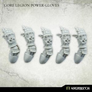 Kromlech   Heretic Legionary Conversion Parts Gore Legion Power Gloves (5) - KRCB244 - 5908291070014