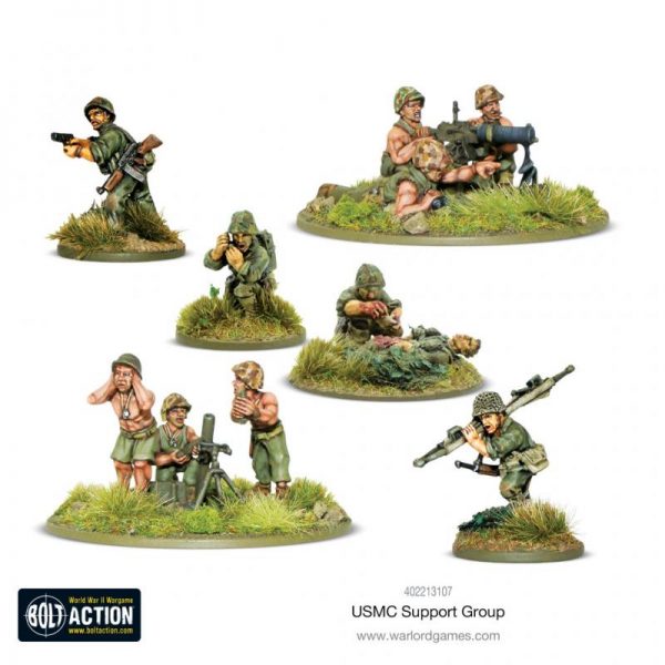 Bolt Action  United States of America (BA) USMC Support Group - 402213107 - 5060572506886