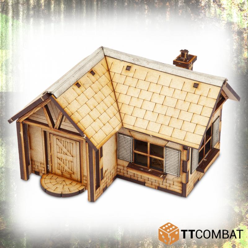 TTCombat Village Bakery (25mm) – Scatola Di Montaggio Per Wargame TTSCW-WAR-040