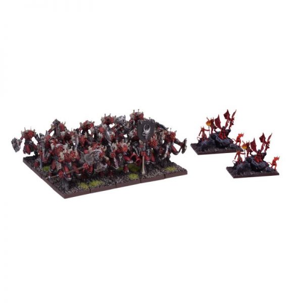 Mantic Kings of War  Forces of the Abyss Lower Abyssals Regiment - MGKWA101 - 5060208868463