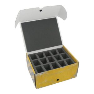 Safe and Sound   Safe and Sound Cases Half-sized medium box for 30 miniatures on 40mm bases - SAFE-HSM-30M - 5907222526156