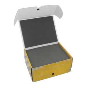 Safe and Sound   Safe and Sound Cases Half-sized medium box with 100mm raster foam tray - SAFE-HSM-R100MM - 5907222526132