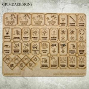 Kromlech   Kromlech Terrain Grimdark Signs - KRTS033 - 5902216116719
