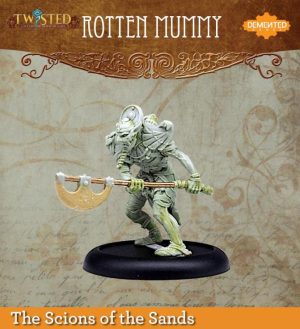 Demented Games Twisted: A Steampunk Skirmish Game  Scions of the Sands Rotten Mummy (Metal) - REM203 -