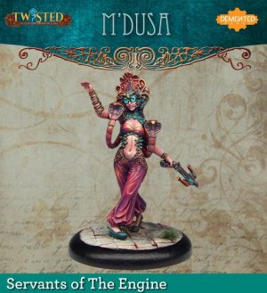 Demented Games Twisted: A Steampunk Skirmish Game  Servants of the Engine MDusa (Metal) - RSM006 -