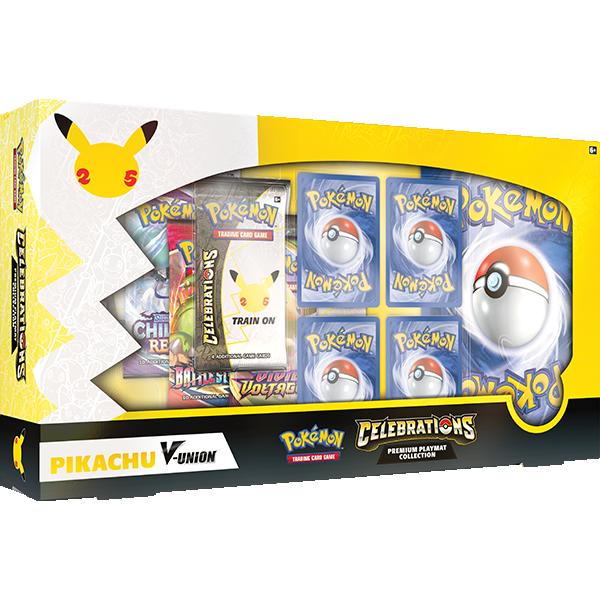 Pokemon Pokemon - Trading Card Game  Pokemon Pokemon TCG: Celebrations Special Collection Pikachu V- Union - POK80915 - 820650809156