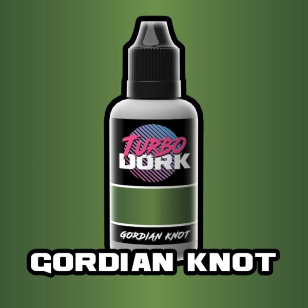 Turbo Dork   Turbo Dork Gordian Knot Metallic Acrylic Paint 20ml Bottle - TDK5182 - 631145995182