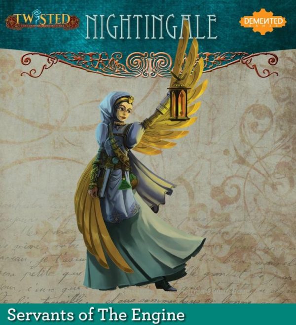 Demented Games Twisted: A Steampunk Skirmish Game  Servants of the Engine Nightingale (Metal) - RSM003 -