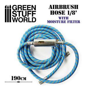 Green Stuff World   Airbrushes & Accessories Airbrush Fabric Hose with Humidity Filter - 8436574509588ES - 8436574509588