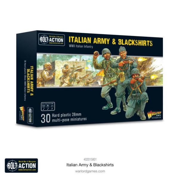 Bolt Action  Italy (BA) Italian Army & Blackshirts - 402015801 -