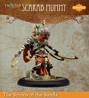 Demented Games Twisted: A Steampunk Skirmish Game  Scions of the Sands Scarab Mummy - RMR003 - RMR003