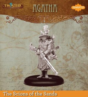 Demented Games Twisted: A Steampunk Skirmish Game  Scions of the Sands Agatha (Metal) - REM002 - REM002