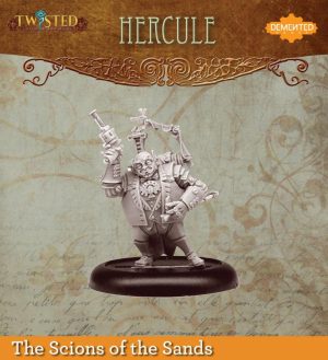 Demented Games Twisted: A Steampunk Skirmish Game  Scions of the Sands Hercule (Resin) - RER003 -