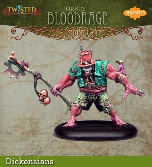 Demented Games Twisted: A Steampunk Skirmish Game  Dickensians Bloodrage Urkin (Resin) - RDR202 -