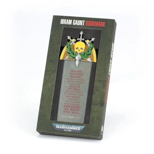 Games Workshop   Astra Militarum Warhammer 40,000: Ibram Gaunt Bookmark - 99700181052 - 5011921169597