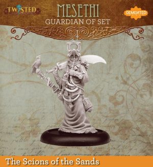 Demented Games Twisted: A Steampunk Skirmish Game  Scions of the Sands Guardian of Set Hookah Meseth (Resin) - RER105 -