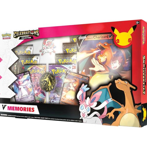 Pokemon Pokemon - Trading Card Game  Pokemon Pokemon TCG: Retail Exclusive 25th Anniv Special Collection - V Memories (Double V Box) - POK80974 - 820650809743
