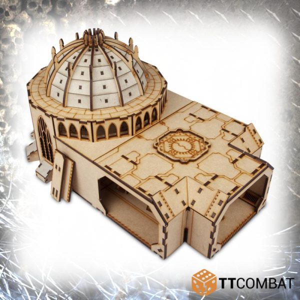 TTCombat   Sci Fi Gothic (28-32mm) Fortified Command Center - TTSCW-SFG-079 - 5060570134296
