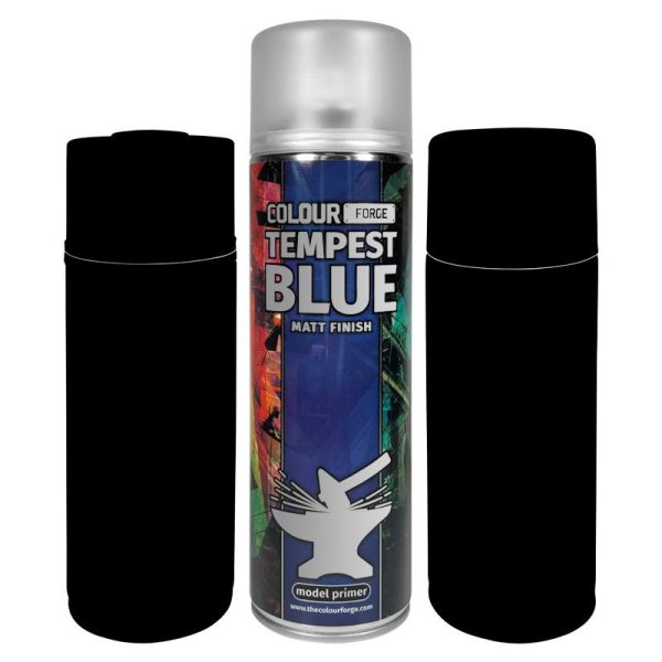 The Colour Forge   Spray Paint Colour Forge Tempest Blue Spray (500ml) - TCF-SPR-015 - 5060843101284