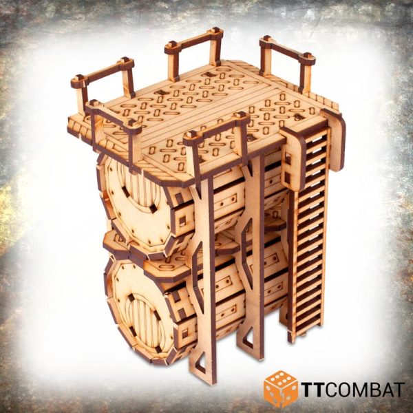 TTCombat   Industrial Hive (28-32mm) Sector 4 - Air Scrubbing Plant - TTSCW-INH-071 - 5060880910122
