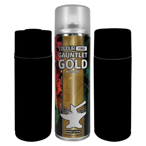 The Colour Forge   Spray Paint Colour Forge Gauntlet Gold Spray (500ml) - TCF-SPR-019 - 5060843101321