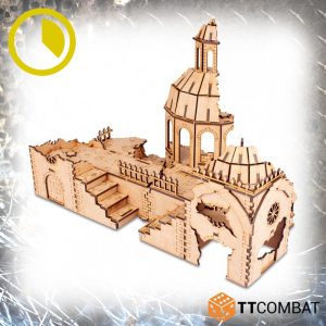 TTCombat   Sci Fi Gothic (28-32mm) Ruined Convent Cathedral - TTSCW-SFG-145 - 5060880911464