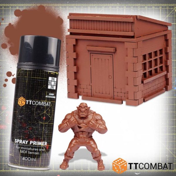 TTCombat   Spray Paint Resistance Brown Spray Paint - TTHS-012 - 5060850179559