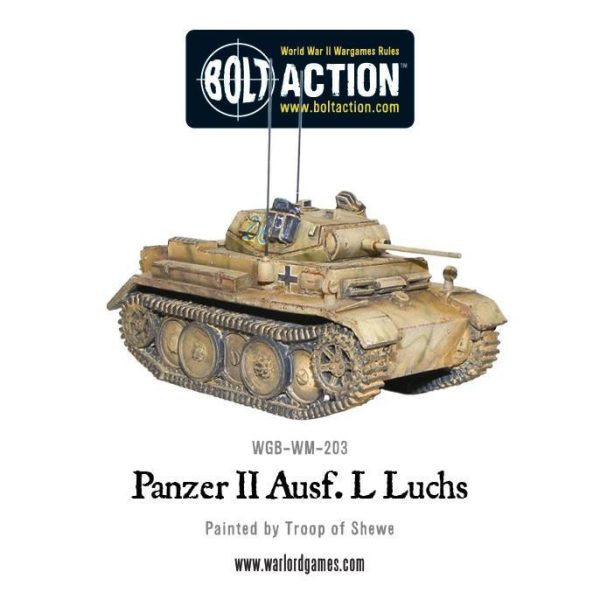 Warlord Games (Direct) Bolt Action  Germany (BA) German Panzer II Ausf. L Luchs - WGB-WM-203 -