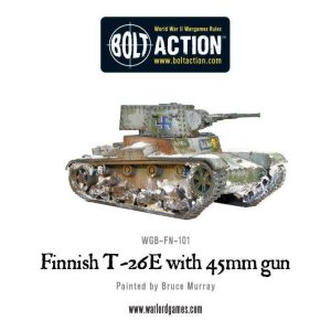 Warlord Games (Direct) Bolt Action  Finland (BA) Finnish T-26-E Vickers 6-tonner with 45mm gun - WGB-FN-101 -