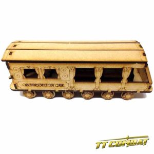TTCombat   Old Town (28-32mm) Steam Train Observation Carriage - OTS033 -