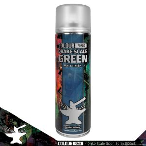 The Colour Forge   Spray Paint Colour Forge Drake Scale Green Spray (500ml) - TCF-SPR-023 - 5060843101369