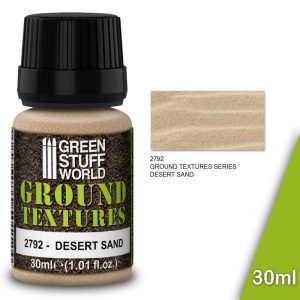 Green Stuff World   Texture Pastes Sand Textures - DESERT SAND 30ml - 8435646501529ES - 8435646501529